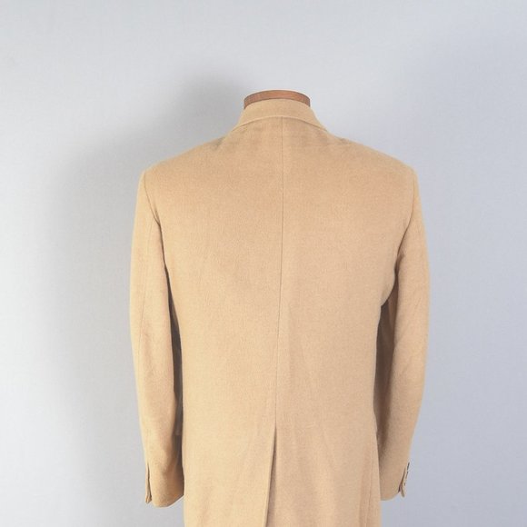 Brandford + Taylor Men's Coat Blazer Wool Tan - Picture 5 of 11